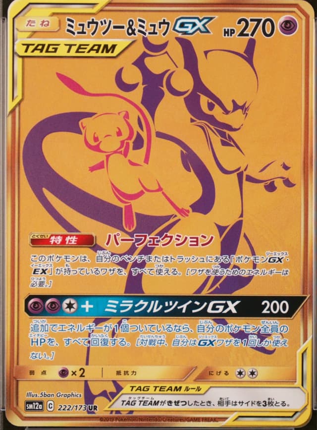 Mewtwo & Mew Gx